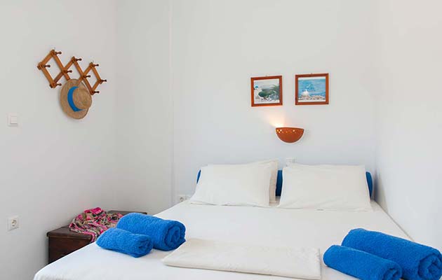 Το υπνοδωμάτιο του διαμερίσματος