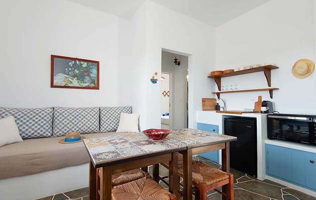 Κουζίνα και καθιστικό