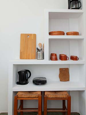 Ο εξοπλισμός της κουζίνας